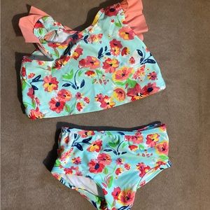 Ruffle Butts two piece swim suit size 12- 18 months